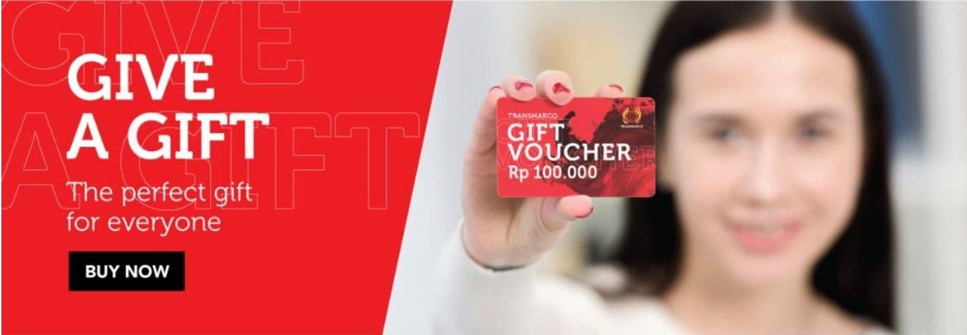 Give a Gift - Transmarco Gift Voucher, the perfect gift for anything